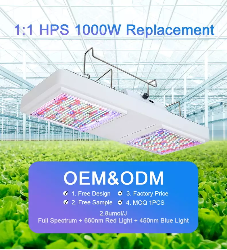 800W LED Grow Light Dimmable Full Spectrum Plant Grow Light for Indoor Plants Seeding Veg and Bloom sinostar lighting 8