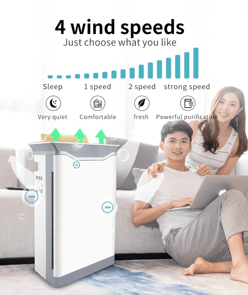 UVC Air purifier for commercial school hospital home office (25)